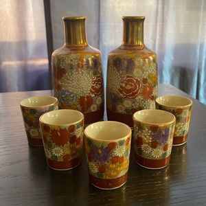 Vintage Sake set